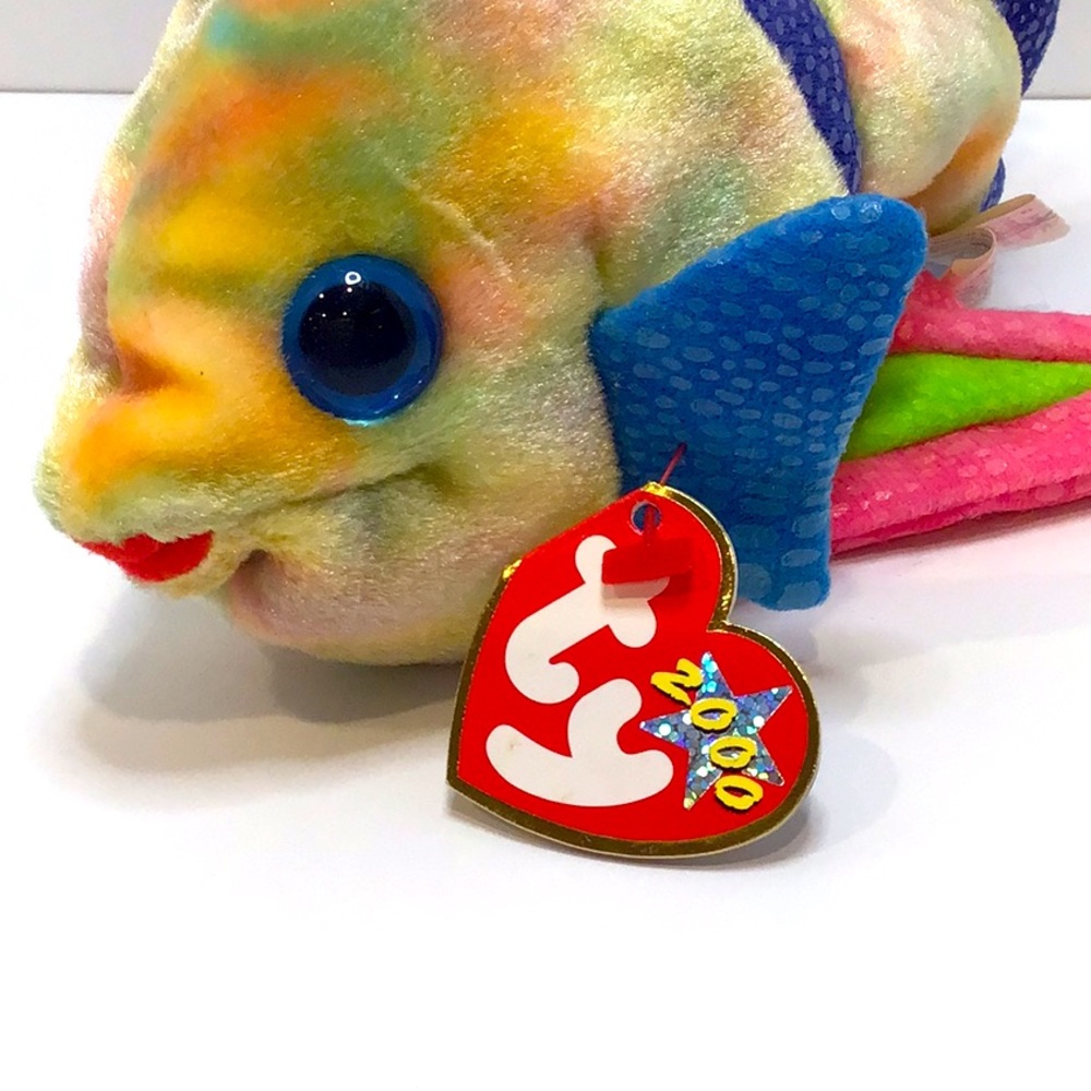 💚 TY “Aruba” 2000 Beanie Baby Fish - NWT - Picture 5 of 11